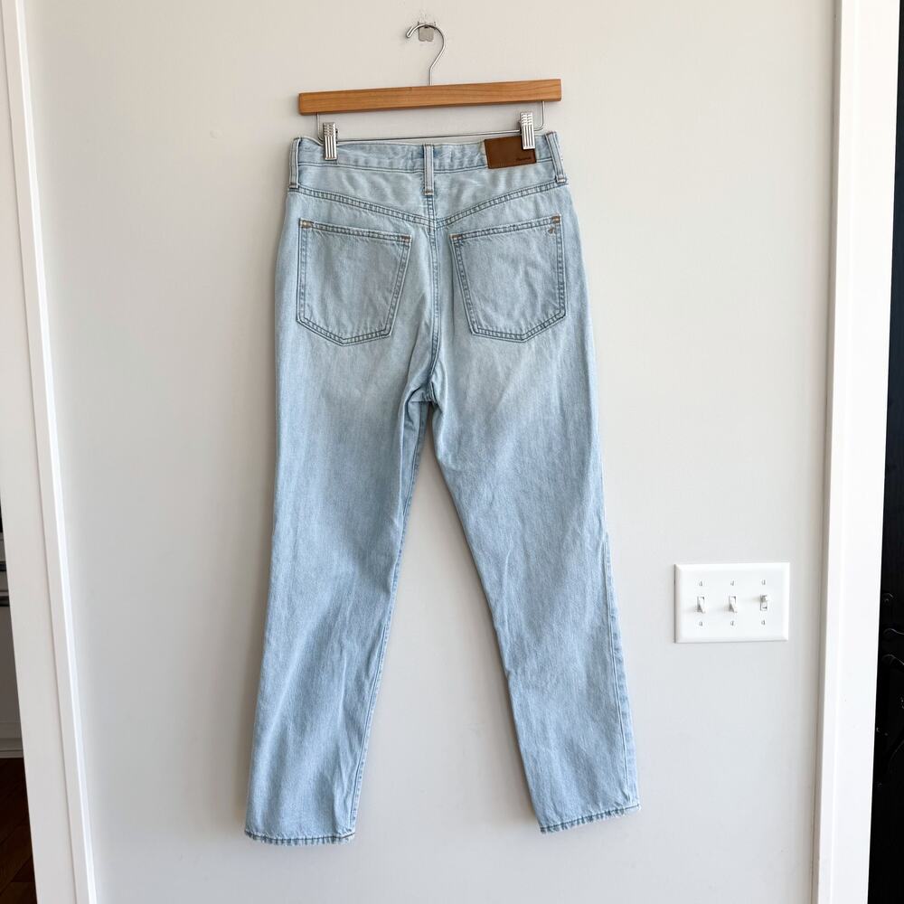 Madewell The Perfect Vintage Denim High Rise Straight Leg Jeans Blue 27 - Picture 3 of 11